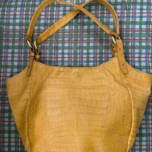 Brahmin Yellow Tote